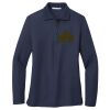 Ladies Long Sleeve Silk Touch™ Polo Thumbnail