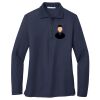 Ladies Long Sleeve Silk Touch™ Polo Thumbnail