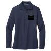 Ladies Long Sleeve Silk Touch™ Polo Thumbnail