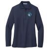 Ladies Long Sleeve Silk Touch™ Polo Thumbnail