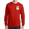 DryBlend ® 50 Cotton/50 Poly Long Sleeve T Shirt Thumbnail