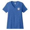 Women's Relaxed Heather CVC V Neck Tee Thumbnail