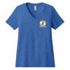 Women's Relaxed Heather CVC V Neck Tee Thumbnail