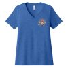 Women's Relaxed Heather CVC V Neck Tee Thumbnail