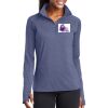 Ladies Sport Wick ® Stretch 1/2 Zip Pullover Thumbnail
