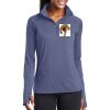 Ladies Sport Wick ® Stretch 1/2 Zip Pullover Thumbnail