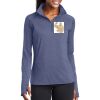 Ladies Sport Wick ® Stretch 1/2 Zip Pullover Thumbnail