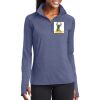 Ladies Sport Wick ® Stretch 1/2 Zip Pullover Thumbnail