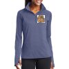 Ladies Sport Wick ® Stretch 1/2 Zip Pullover Thumbnail