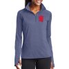 Ladies Sport Wick ® Stretch 1/2 Zip Pullover Thumbnail