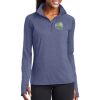 Ladies Sport Wick ® Stretch 1/2 Zip Pullover Thumbnail