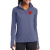Ladies Sport Wick ® Stretch 1/2 Zip Pullover Thumbnail
