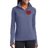 Ladies Sport Wick ® Stretch 1/2 Zip Pullover Thumbnail