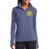 Ladies Sport Wick ® Stretch 1/2 Zip Pullover Thumbnail