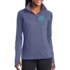 Ladies Sport Wick ® Stretch 1/2 Zip Pullover Thumbnail