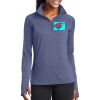 Ladies Sport Wick ® Stretch 1/2 Zip Pullover Thumbnail