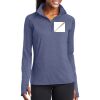 Ladies Sport Wick ® Stretch 1/2 Zip Pullover Thumbnail