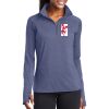 Ladies Sport Wick ® Stretch 1/2 Zip Pullover Thumbnail