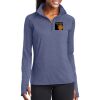 Ladies Sport Wick ® Stretch 1/2 Zip Pullover Thumbnail