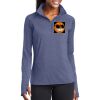 Ladies Sport Wick ® Stretch 1/2 Zip Pullover Thumbnail