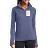 Ladies Sport Wick ® Stretch 1/2 Zip Pullover Thumbnail