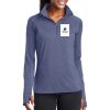 Ladies Sport Wick ® Stretch 1/2 Zip Pullover Thumbnail