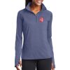 Ladies Sport Wick ® Stretch 1/2 Zip Pullover Thumbnail
