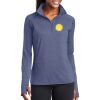 Ladies Sport Wick ® Stretch 1/2 Zip Pullover Thumbnail