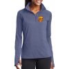 Ladies Sport Wick ® Stretch 1/2 Zip Pullover Thumbnail