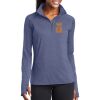 Ladies Sport Wick ® Stretch 1/2 Zip Pullover Thumbnail