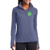 Ladies Sport Wick ® Stretch 1/2 Zip Pullover Thumbnail