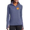 Ladies Sport Wick ® Stretch 1/2 Zip Pullover Thumbnail