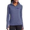 Ladies Sport Wick ® Stretch 1/2 Zip Pullover Thumbnail