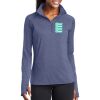 Ladies Sport Wick ® Stretch 1/2 Zip Pullover Thumbnail