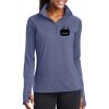 Ladies Sport Wick ® Stretch 1/2 Zip Pullover Thumbnail