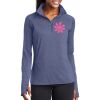 Ladies Sport Wick ® Stretch 1/2 Zip Pullover Thumbnail