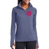 Ladies Sport Wick ® Stretch 1/2 Zip Pullover Thumbnail