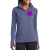 Ladies Sport Wick ® Stretch 1/2 Zip Pullover Thumbnail