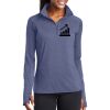 Ladies Sport Wick ® Stretch 1/2 Zip Pullover Thumbnail