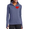 Ladies Sport Wick ® Stretch 1/2 Zip Pullover Thumbnail