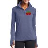 Ladies Sport Wick ® Stretch 1/2 Zip Pullover Thumbnail