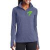 Ladies Sport Wick ® Stretch 1/2 Zip Pullover Thumbnail