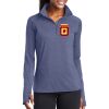 Ladies Sport Wick ® Stretch 1/2 Zip Pullover Thumbnail