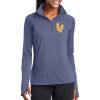 Ladies Sport Wick ® Stretch 1/2 Zip Pullover Thumbnail