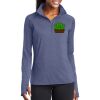 Ladies Sport Wick ® Stretch 1/2 Zip Pullover Thumbnail