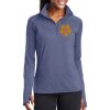 Ladies Sport Wick ® Stretch 1/2 Zip Pullover Thumbnail