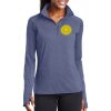 Ladies Sport Wick ® Stretch 1/2 Zip Pullover Thumbnail