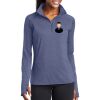 Ladies Sport Wick ® Stretch 1/2 Zip Pullover Thumbnail