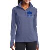Ladies Sport Wick ® Stretch 1/2 Zip Pullover Thumbnail